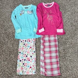 Girls Fleece Pajama Set